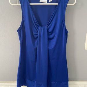 Like NEW! NY&C Size Medium Royal Blue Top